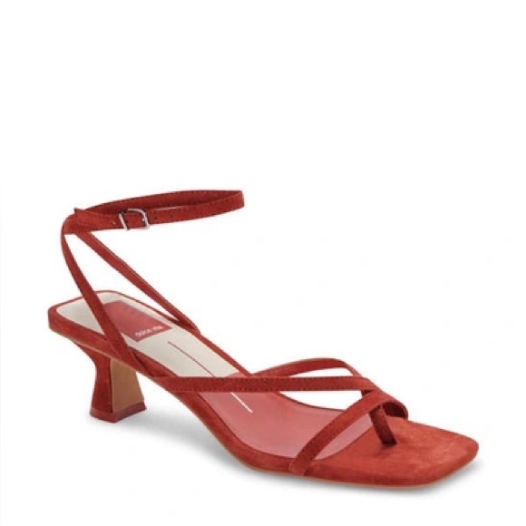 Dolce Vita Baylor Kitten Heel Ankle Strap Sandal - Picture 1 of 9